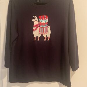 Talbots Navy Sweater